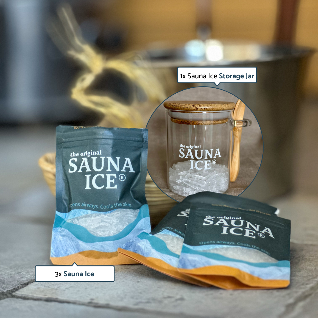 Sauna Ice 3-pack inkl. Förvaringsburk