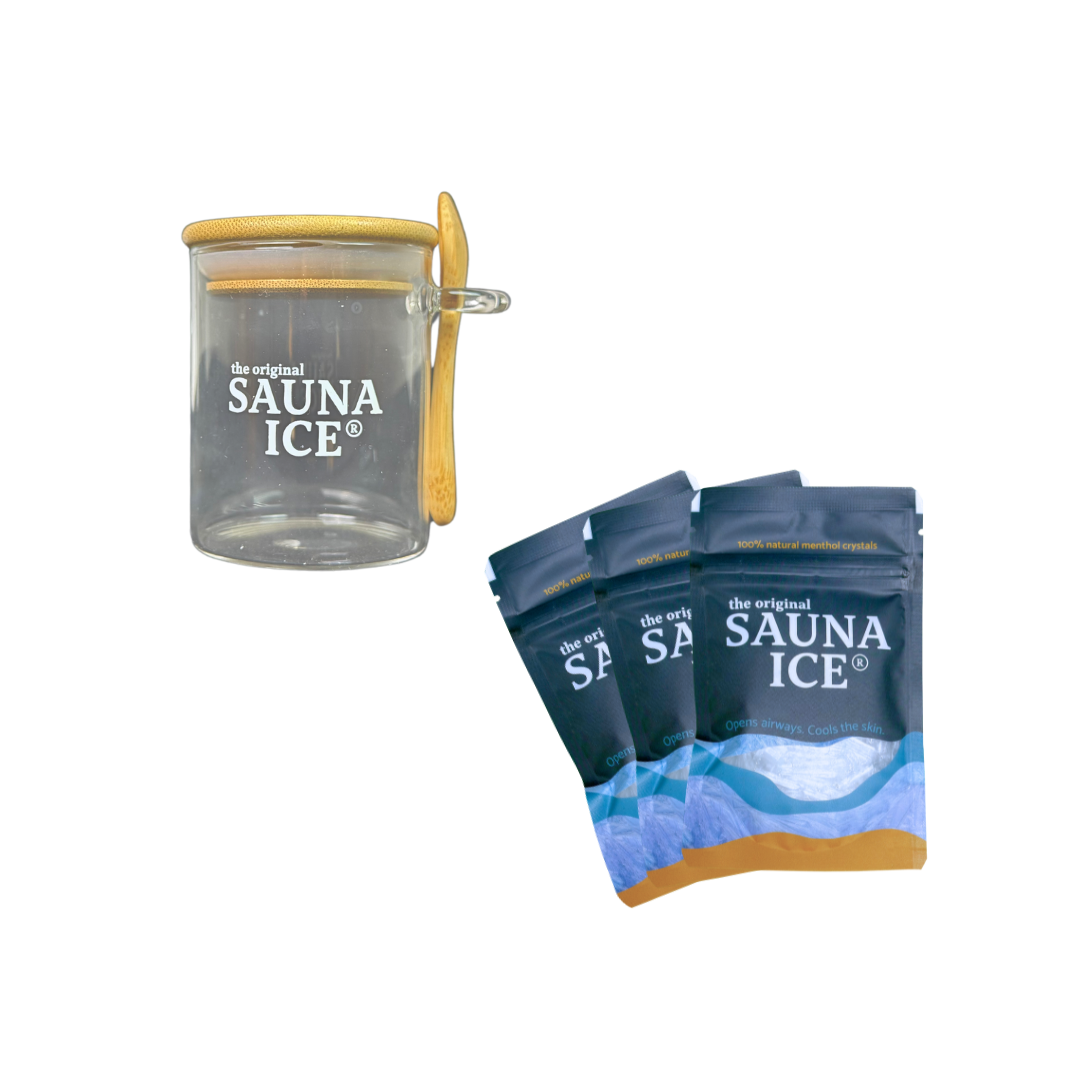 Sauna Ice 3-pack inkl. Förvaringsburk
