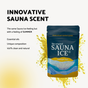 Sauna jää keskiyön aurinko